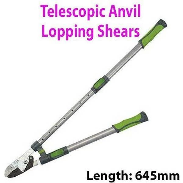 645mm Telescopic Anvil Lopping Shears Garden Tool 1 645mm Telescopic Anvil Lopping Shears Garden Tool