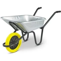 90L Galvanised Heavy-Duty Endurance Wheelbarrow