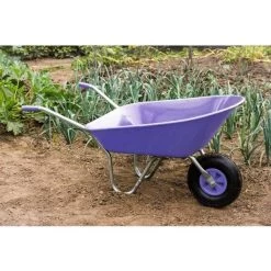 Ambassador Boxed Wheelbarrow 85L Lilac [WB10]