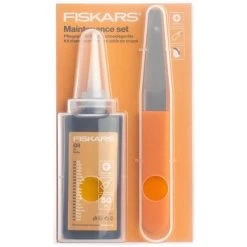 Fiskars Maintenance Set For Garden Cutters, With Diamond File, Oil
