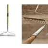 Greenman Garden Soil Bow Rake Duty Ash Handled