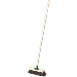 Hard Bristle Outdoor Broom Stick 300mm Brush