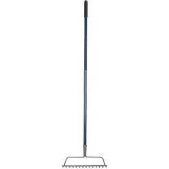 Heavy Duty 1400mm Garden Lawn Leaf Rake Garden Leaves