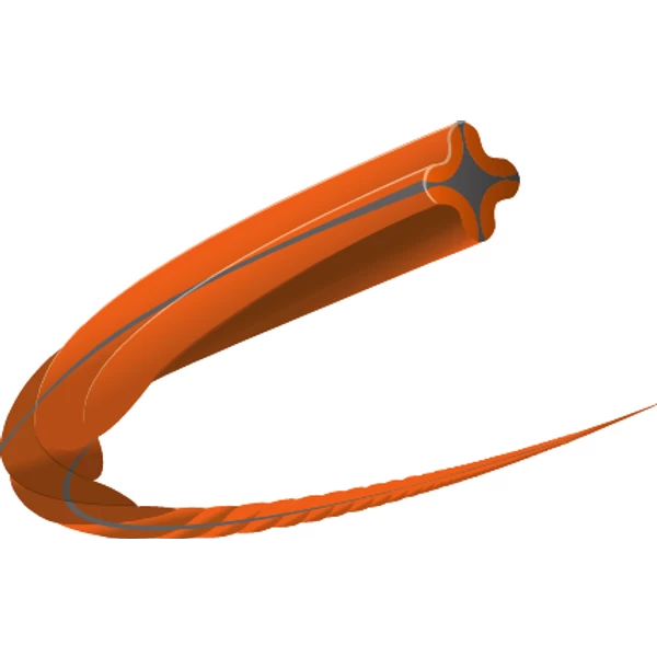 Husqvarna Whisper Twist Trimmer Line 2.7mm X 60m 1 Husqvarna Whisper Twist Trimmer Line 2.7mm X 60m