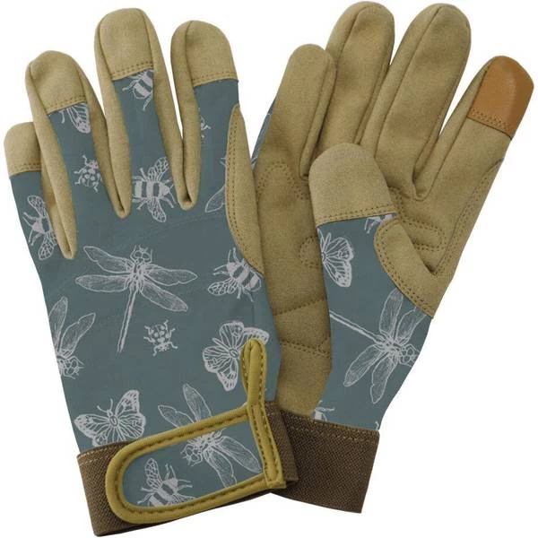 Kent & Stowe Ladies Small Comfort Gardening Gloves Bugs 1 Kent & Stowe Ladies Small Comfort Gardening Gloves Bugs
