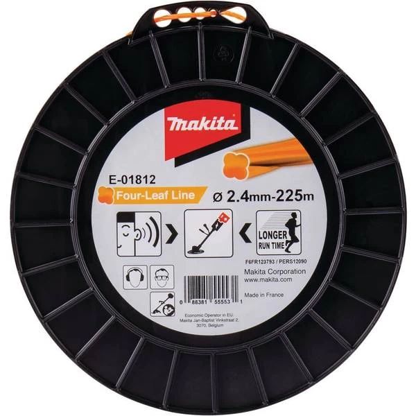 Makita Trimmertråd 2,4 225 1 Makita Trimmertråd 2,4 225