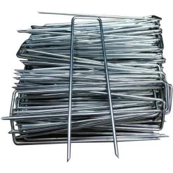 Selections 150mm Zinc Coated Steel Weed Purpose Garden Fixing Pins