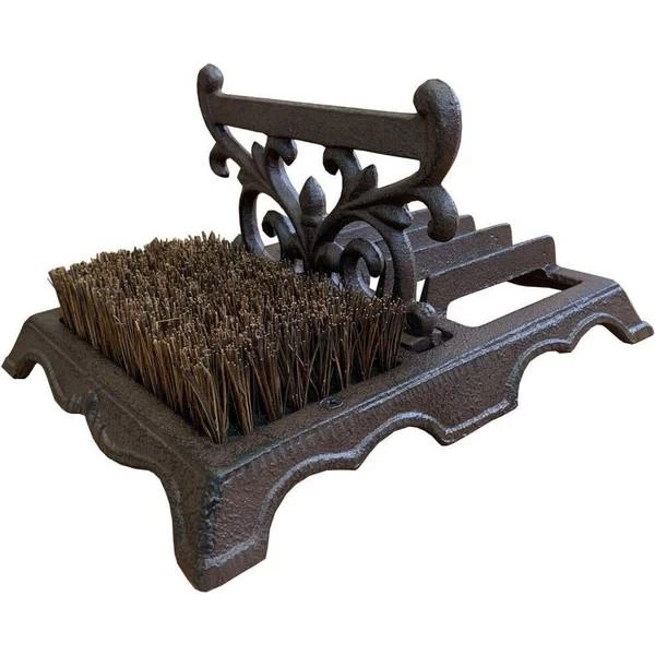 Selections Victorian Style Cast Iron Ornate Scraper Brush 1 Selections Victorian Style Cast Iron Ornate Scraper Brush