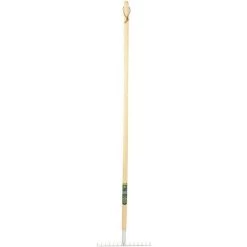 Spear & Jackson Kew Gardens Garden Rake, FSC-Certified Ash