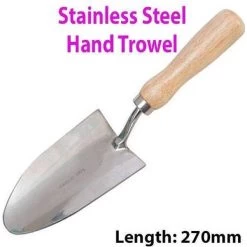 Steel Hand Trowel Spade Garden Allotment Tool Plant Digging