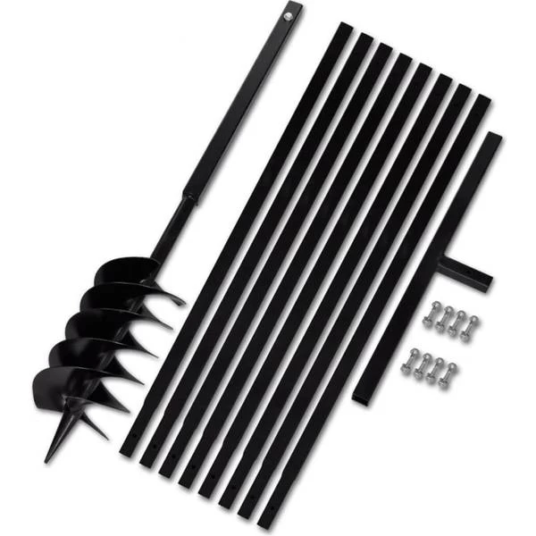 VidaXL Ground Drill With Handle Extension Tube 1 VidaXL Ground Drill With Handle Extension Tube