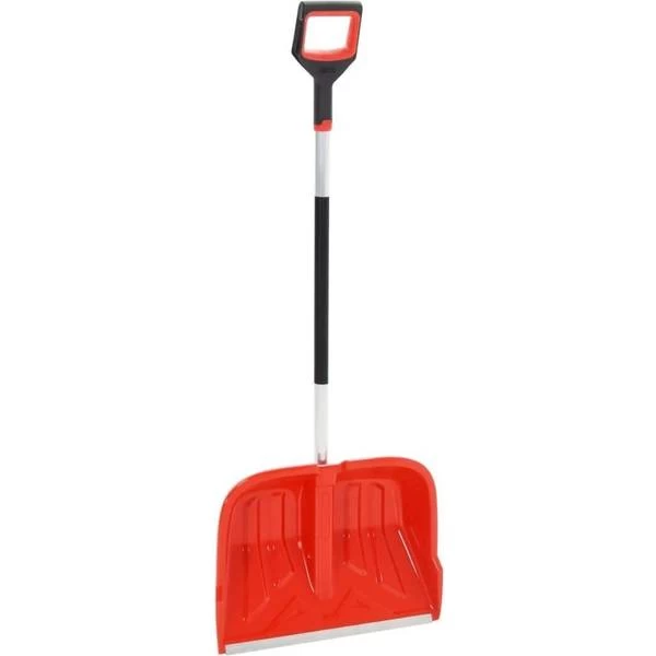 VidaXL Sneskovl 136 Aluminium Rød 1 VidaXL Sneskovl 136 Aluminium Rød